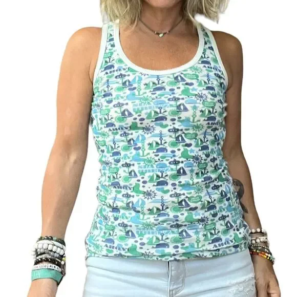 Junkfood Vintage Early 2000โs tank top Size Small ๐๐โจ - Picture 3 of 14